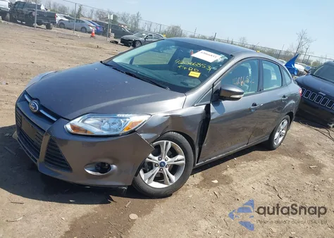 2013 Ford Focus Se из США, поврежденный, VIN 1FADP3F27DL105782